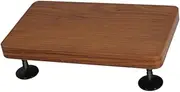 Vsenkes Wooden Speaker Riser Music Studio Speaker Stand Easy to Install for Studio Monitors Bookshelf, Yellow S