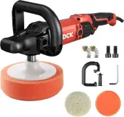 DCK Buffer Polisher, 7-Inch Buffer Waxer, 8 Variable Speeds 600-3500 RPM, Soft 2