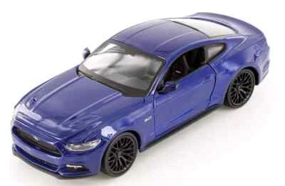 2015 Ford Mustang GT 5.0 1/24 Scale Diecast Model by Maisto - BLUE
