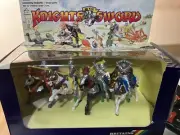 Britains Ltd Deetail Boxed Knights of The Sword 4 Mounted Silver Knight Set 7744