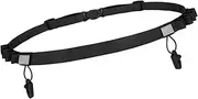Race Number Belt, Race Belt Bib Holder, Elastic Fitness Waist Band for Outdoor Cycling Riding Time Trials Competitive Events