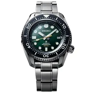 【SEIKO 精工】創業140周年紀念款 陶瓷圈 潛水機械腕錶 SK044 母親節 禮物(SLA047J1/8L35-01E0G)