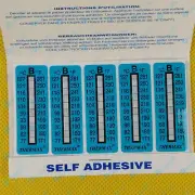 TMC 10 strips THERMAX Temperature Label 10 Level Range B 77-127°C/171-261℉