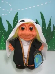AROUND THE WORLD ARAB - 5" Russ Troll Doll - NEW IN ORIGINAL BAG