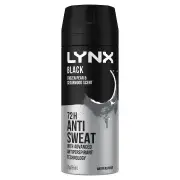Lynx Antiperspirant Black 165ml