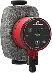 [Grundfos] Alpha3 HE Circulation Pump 25-80 180 mm with Bluetooth and Autoadapt Function 99371931