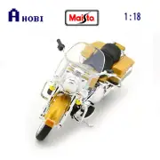 Maisto 1:18 Scale Harley-Davidson FLHR Road King 1999 Motorcycle Gold