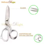 Scissors 9 Inch Heavy Duty Uphostlery Carpet / Shear Tailor Scissors Sliver New
