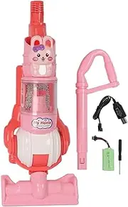 Vomeko Kids Vacuum Cleaner Toy,Toy Vacuum Cleaner for Toddlers, 180° Rotating Dust Port with Light Music Toddler Vacuum Cleaner,Pretend Play Housekeeping Toys