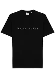 Daily Paper Alias Logo-embroidered Cotton T-shirt - Black S