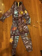 Pottery Barn Kids ADULT XS/S Cosmic Sparkle Astronaut Light-Up Costume Small