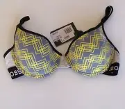 NEW 12B MOSSIMO WOMAN TEAM MOULDED BRA RRP$34.99 COTTON POLYESTER
