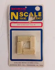 BACHMANN N SCALE # 7007 : 125 WHITE PICKET FENCE