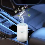 100ML Car Diffuser Humidifier, Cool Mist Air Essential Oil Diffuser with 7-LED C