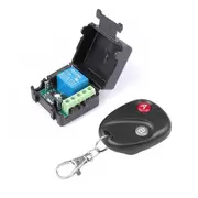 AC 220V 10A 1CH RF 433MHz Wireless Remote Control Switch Relay Module Receiver with Transmitter Kit