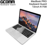 GCOMM APPLE MACBOOK PRO A1708 NO TOUCH BAR 13吋 鍵盤保護膜 透明