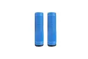 Bulletproof Mountain Bike Grips 130mm with Black End Plugs Blue