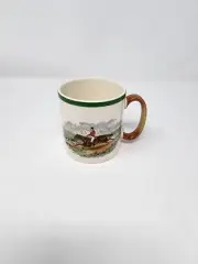 Spode England TAKING THE LEAD Fox Hunt Coffee / Tea Mug - New