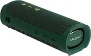 Creative MUVO Go Portable Waterproof Bluetooth 5.3 Speaker with Up to 18 Hours of Battery Life, IPX7 Waterproof, and Powerful Bass Performance, Wireless Stereo Link (Green)