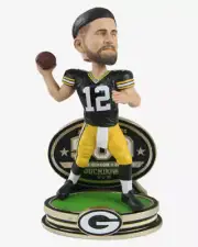 Aaron Rodgers Green Bay Packers 500 Career Passing Touchdowns Bobblehead NFL