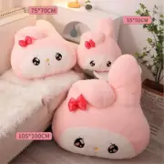 Cartoon My Melody Large Throw Pillow Plush Stuffed Toy Living Room Sofa Cushion