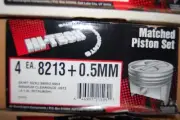 Hi-Tech 8213+ .5MM Piston Set of 4 fits L4-1.5L Mitsubishi