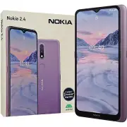 Nokia 2.4 4G Dusk Purple 64GB + 3GB Dual-SIM Factory Unlocked Global NEW
