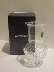 Waterford Crystal Huntley Bud Vase Glass Flower 5.75" tall NIB