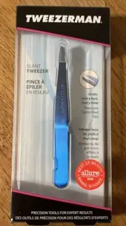 Tweezerman • BLUE • SLANT TWEEZER 1256-TQR