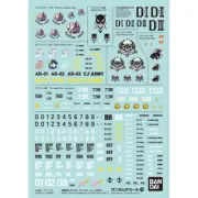 Bandai Spirits Gundam Decal GD136 1/144 Multiuse 1 Mobile Side Stories