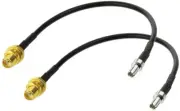 2x Antenna Adapter Cable SMA Female to TS9 For 4G LTE Mobile Hotspot MiFi Router