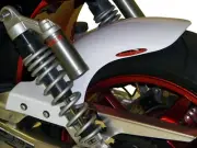 HUGGER HONDA ,CB1300, 03-13 "WHITE" Rear Mud Guard