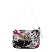 Nevenka Womens Premium Shoulder Bag Embroidery Sequin Craft Purse-XXF-Black