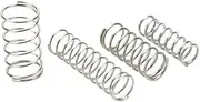 6pcs 0.8mm Wire Diameter Stainless Steel Spring Compressed Springs Pushing Coil Flexible Elastic Pressure Ring 10mm-50mm Length 5mm-14mm OD(50mm,11mm)