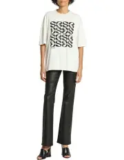 [Sass & Bide] Logorama Tee in Ivory
