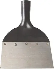 Ice Removal Shovel - Farmyard Digging Shovels, Soil Turning Tool | 10.24x11.81 inches Strong Steel Edge Digger, Compact Landscaping Spade Tools, Rustproof Garden for Winter Grounds