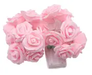 C83 1.5m 10LED Valentiness Day Decor Imitation Rose Light String Atmosphere for Indoor Outdoor Home Room Party Wedding