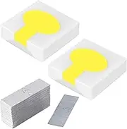 20000Pcs Pin Nails for Nailer 12/20/25mm Stainless Steel Micro Pinner Nails Smooth Surface for Fine Woodworking and Trim Work..(Silver-2 sets-20 mm)