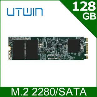 優科技Utwin 128GB M.2 SATAIII SSD固態硬碟