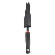 Forked Head Hand Weeder Puller Carbon Steel Wood Handle Garden Remove Shovel