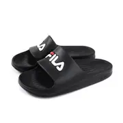 【FILA】男女款運動拖鞋-沙灘 戲水 游泳 海邊 黑白紅(4-S355Q-001)
