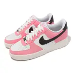 【NIKE 耐吉】休閒鞋 AIR FORCE 1 07 男鞋 女鞋 粉紅 白 棕 皮革 低筒 AF1(FQ6850-621)