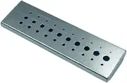 UxicRuya 30 Holes Rivet Post Rectangular Small Parts Hole Punch Tool Hole Punch Plate Watchmaker Tool in Compact Size