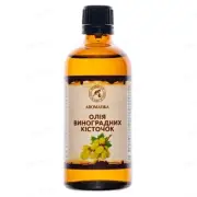 Cosmetic grape seed oil 100 ml / 3.4 fl oz. Organic. Vitis vinifera L