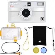 Kodak Ektar H35N Half Frame Camera Premium Kit, Silver