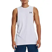 Under Armour Mens Sportstyle Left Chest Tee - White