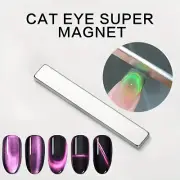 Nail Art Magnetic Pen – 3D Cat Eye Design,Dual-Ended Magnet Wand for DIY & Salon