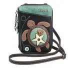 Chala Sea Turtle Faux Leather Wallet Crossbody Bag (Black) NWT