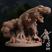 Phylochos Tyrannosaurus Pose 2 | Arcane Minis | D&D Miniature