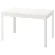 EKEDALEN Extendable table, white - Buy online or in-store